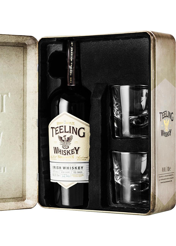Віскі Teeling Small Batch + 2 glasses 46°